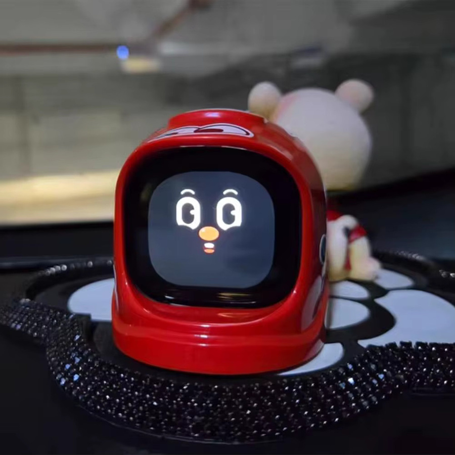 Mangogo Intelligente Elektronische Haustierornamente für das Auto mit Gesichtsausdrücken - Bild 3