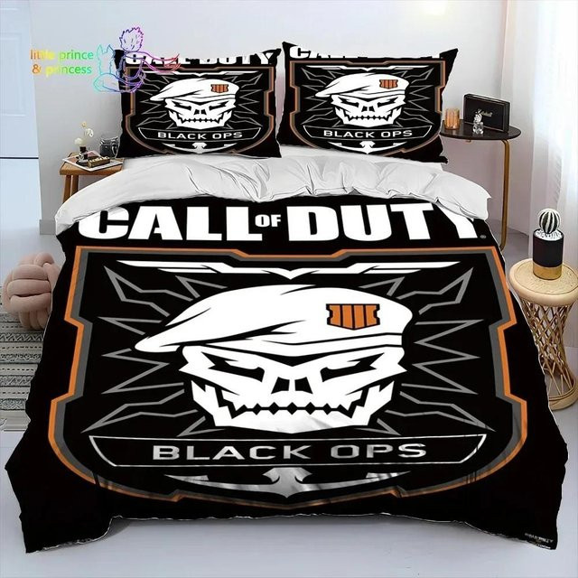 Call of Duty Gamer Bettwäsche-Set von Binchi Outdoor Product in Schwarz, Material Mikrofaser, B/H: 140 x 210 cm - Bild 1
