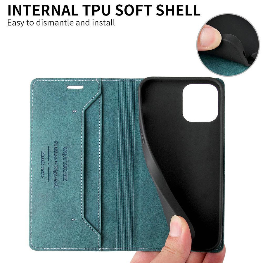 Leder Flip Cover Buchschale mit RFID-Schutz für Samsung Galaxy A23 A33 A53 5G, A52s A73 A13 A12 A03s in verschiedenen Farben - Bild 1