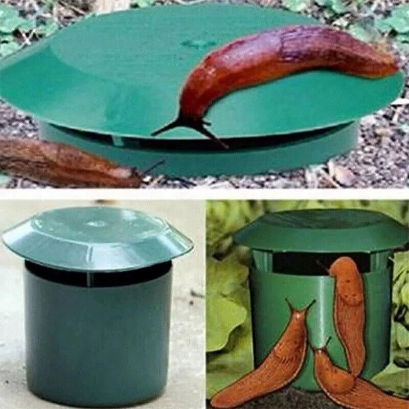Gintrap Schneckenfalle Set aus 12 Stück, umweltfreundliche Nacktschneckenkäfige aus Kunststoff zur Schädlingabwehr im Garten - Bild 6