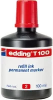 edding Nachfülltinte für Marker T100 in Schwarz und Rot, 1 ml - Bild 1