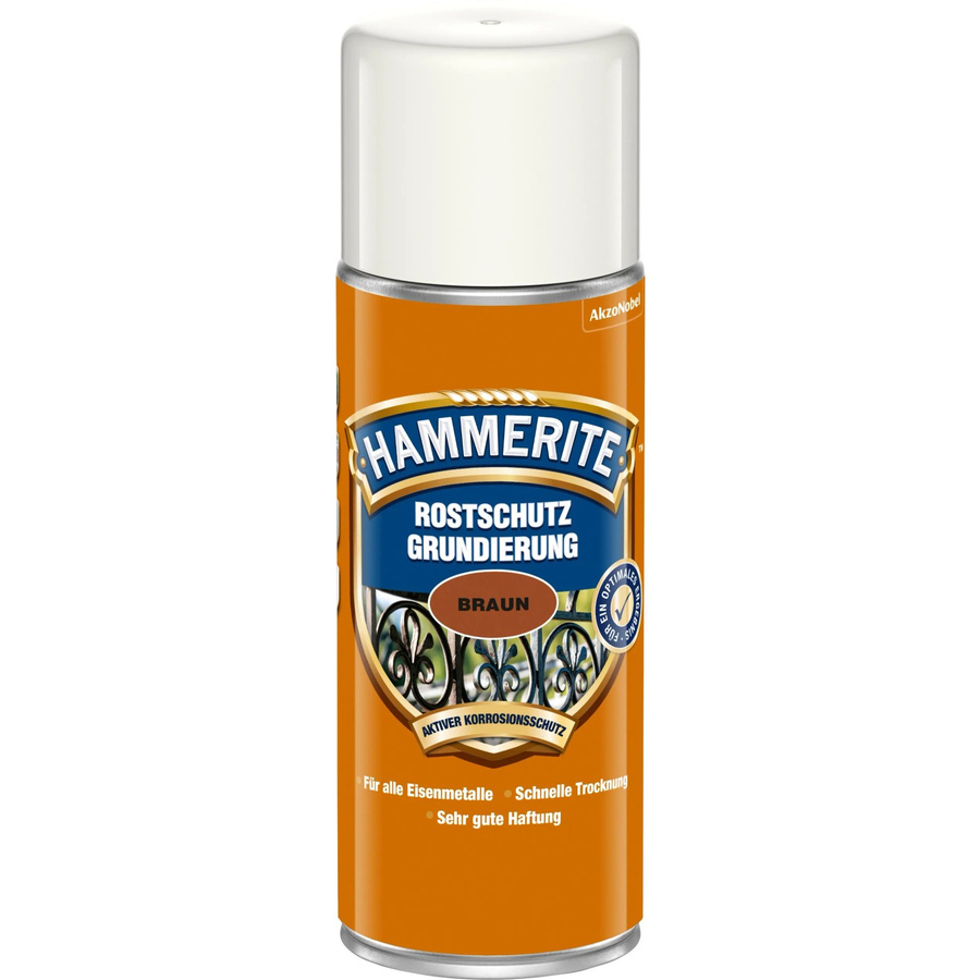 Hammerite Rostschutz-Grundierung für Metall in Braun 400 ml - Bild 2