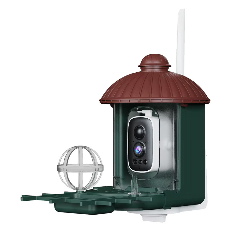 XVIM Smart Bird Feeder Kamera mit 4MP 2K HD Video, Solar Power und WiFi, Outdoor Vogelhaus mit Zwei-Wege-Audio - Bild 6