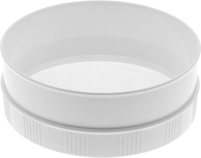 Schneider Rundsieb aus Edelstahl in Weiß mit 1,2 mm Maschenweite, H x Ø: 11,5 x 30,5 cm - Bild 1