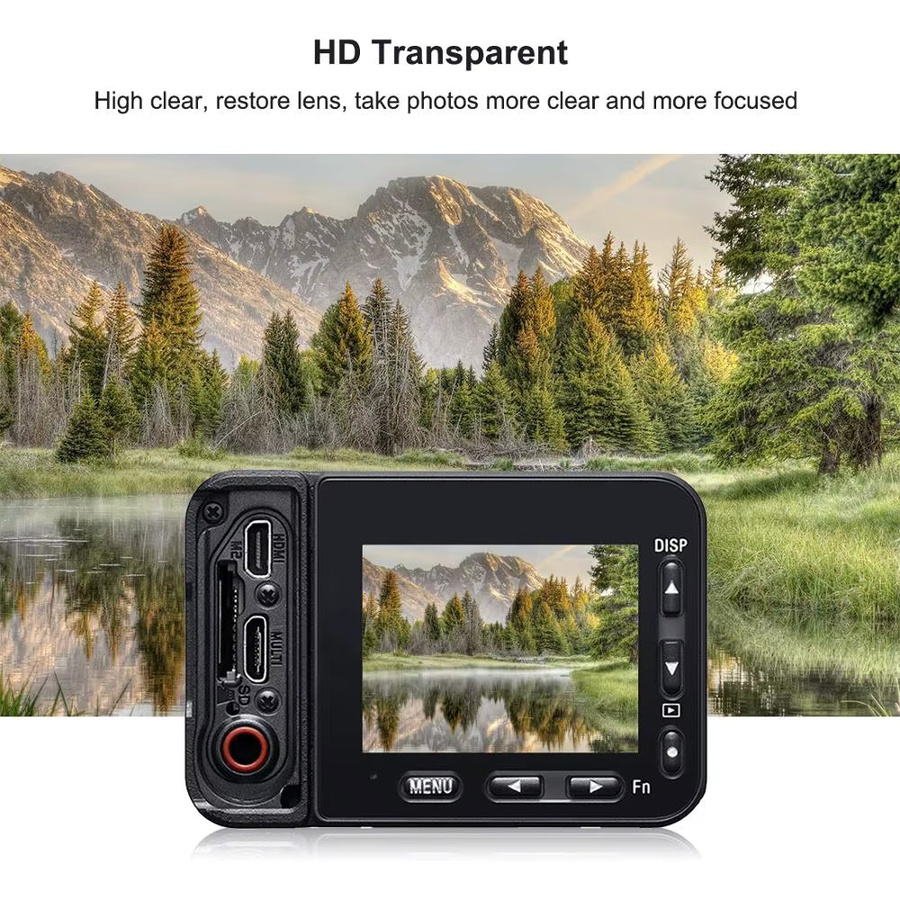 PULUZ Displayschutz-Set für Sony RX0 II Action Camera mit Frontobjektiv- und LCD-Display-Schutzfolie, transparent - Bild 5