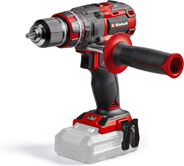 Einhell Professional Akku-Schlagbohrschrauber TP-CD 18/80 Li-i BL Solo Power X-Change, 18V, Schwarz-Rot-Grau - Bild 1