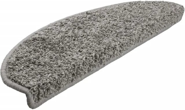 vidaXL Stufenmatten 10er Set Grau, selbstklebend und rutschfest, B: 65 cm - Bild 1