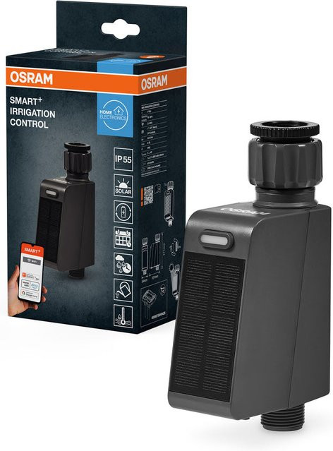 OSRAM SMART+ WLAN Bewässerungssteuerung mit Timer und Solarfunktion, Dunkelgrau/Schwarz - Bild 2