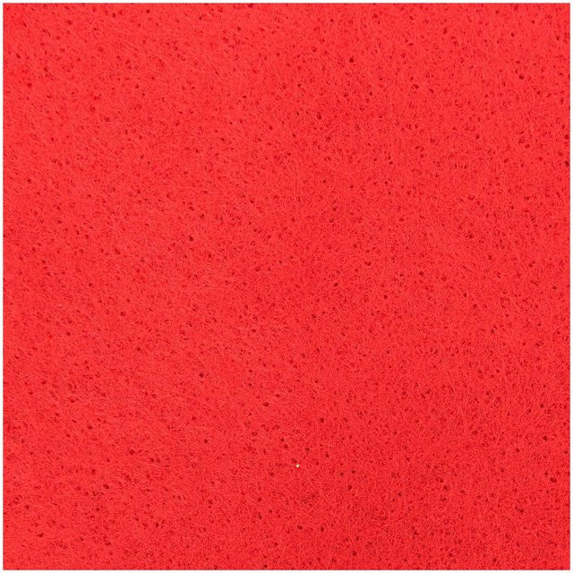 Rico Design Filz-Platte Rot, B/T: 90 x 60 cm, Stärke: 1 mm - Bild 1