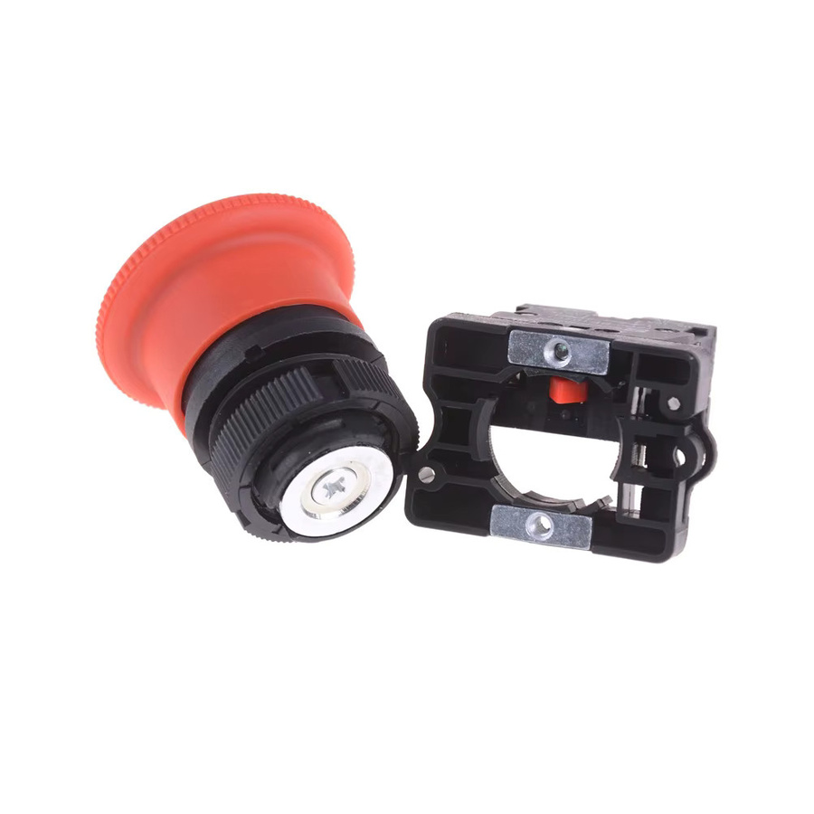 XB2-ES542 Not-Aus-Drucktastenschalter mit rotem Pilzkopf, 22 mm, NC - Bild 2