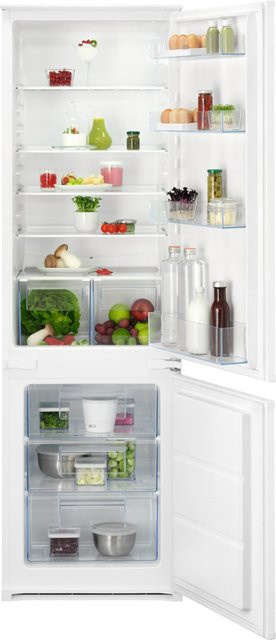 AEG Einbau-Kühl-Gefrier-Kombination in Weiß - Bild 1