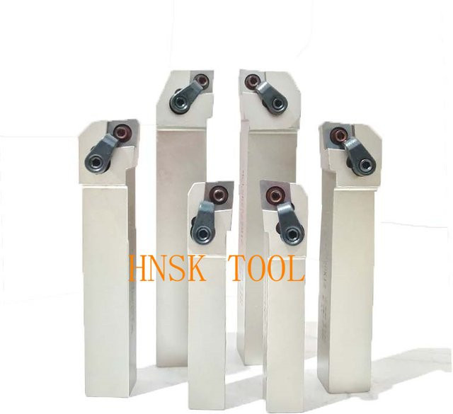 TETLOCK Externer Drehtang Halter für CNC Schneidwerkzeuge in Silber - Bild 1
