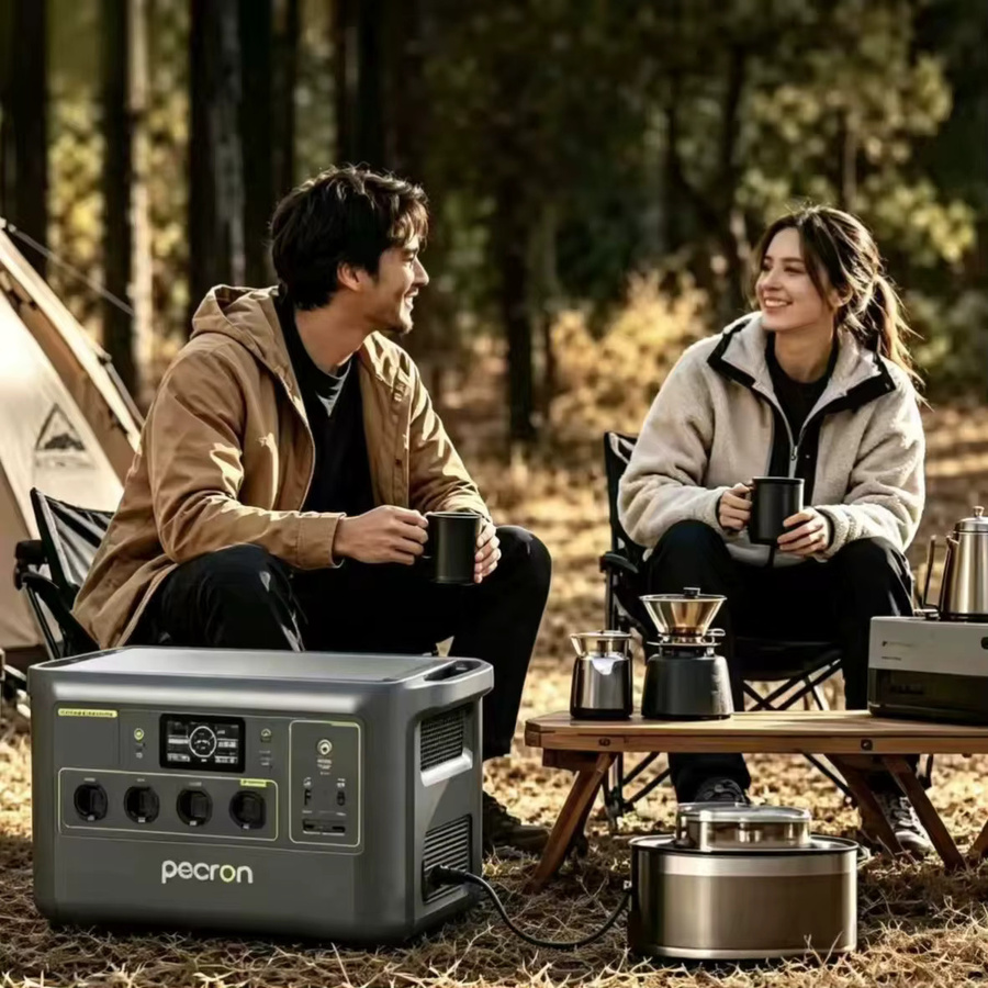 PECRON F3000LFP Tragbare Powerstation mit 3072 Wh Kapazität, 3600 W Leistung und langlebiger LiFePO4-Batterie inklusive 20 ms USV-Funktion - Bild 3