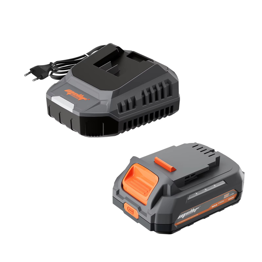 Mellif 20V 2,0Ah Akku kompatibel mit Dewalt 18V und 20V Elektrowerkzeugen - Bild 2
