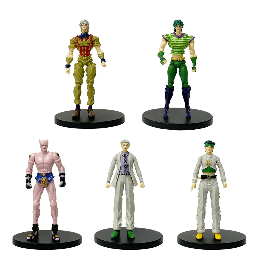 Yiran toy 1 JoJo's Bizarre Adventure Q Version Actionfiguren PVC 7-teiliges Set - Bild 2
