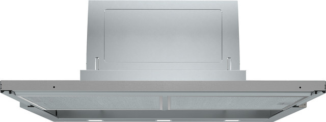 Bosch Serie 4 DFR097A52 Flachschirm-Dunstabzugshaube in Silver mit LED-Display, Abluft oder Umluft, Edelstahl - Bild 1