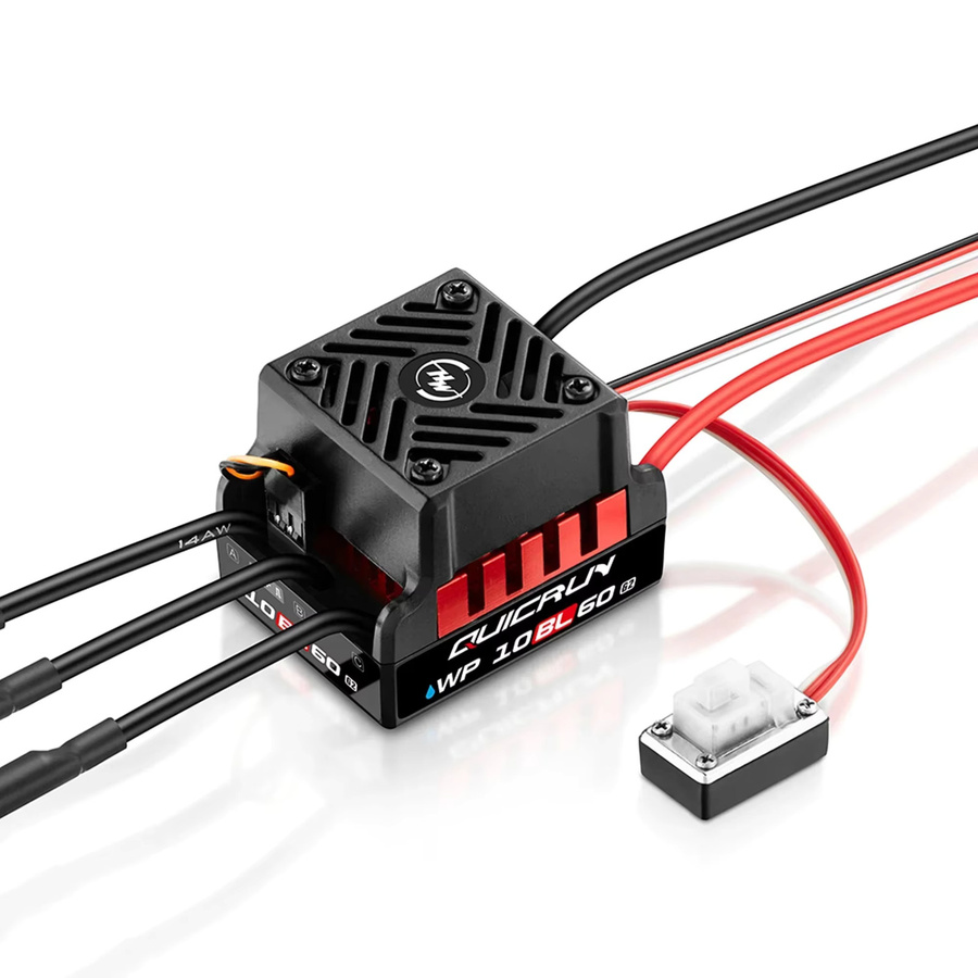 HOBBYWING QuicRun WP 10BL60 60A G2 Brushless ESC, 1:10, wasserdicht - Bild 2