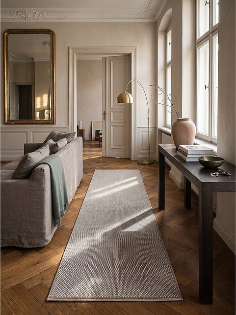 Läufer Kadima Design aus Polypropylen in Beige, B/H: 80 x 150 cm - Bild 1