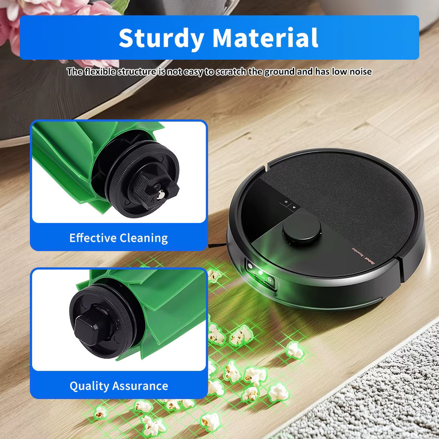 iRobot Hauptbürste und Rollenbürste als Zubehör für Roomba Plus 505 Combo und 405 Combo Kehrroboter in Grün - Bild 3