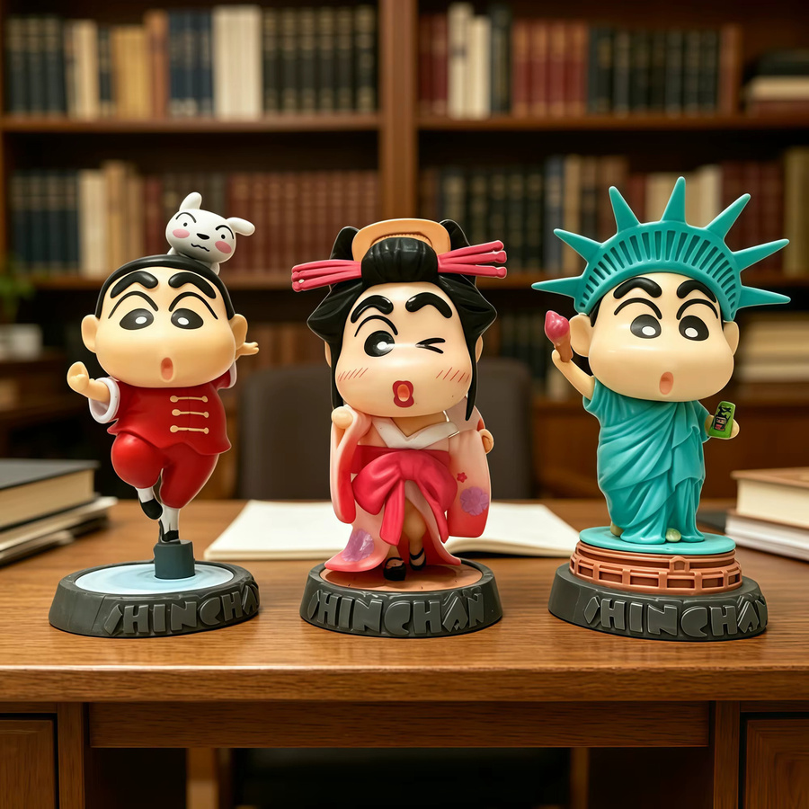 Bandai Crayon Shin-chan Zombie, Desktop-Ornament, Sammlerstück - Bild 2