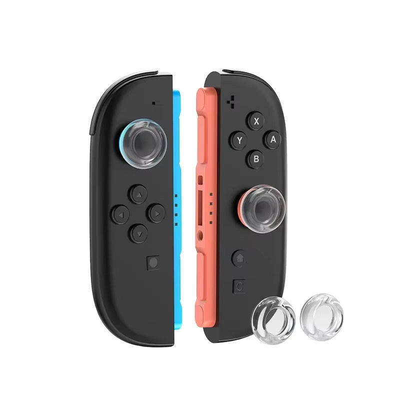 Nintendo Switch 2 Silikon-Joystick-Kappen für Joypads, transparente und rutschfeste Daumengriffkappen für Thumbsticks - Bild 6