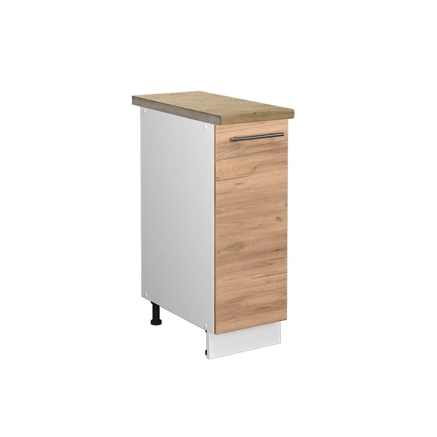 Vicco Apothekerschrank Fame-Line Goldkraft Eiche/Weiß, Wandmontage, B/T/H: 30 x 60 x 82 cm - Bild 2