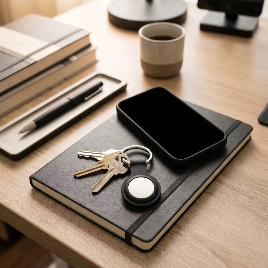 Smart Tag Anti-Verlust-Tracker mit Positionierung und Fernortung für Apple Find My, Bluetooth-Lokalisator für Schlüssel, Koffer und Taschen, kompatibel mit iOS iPhone - Bild 3