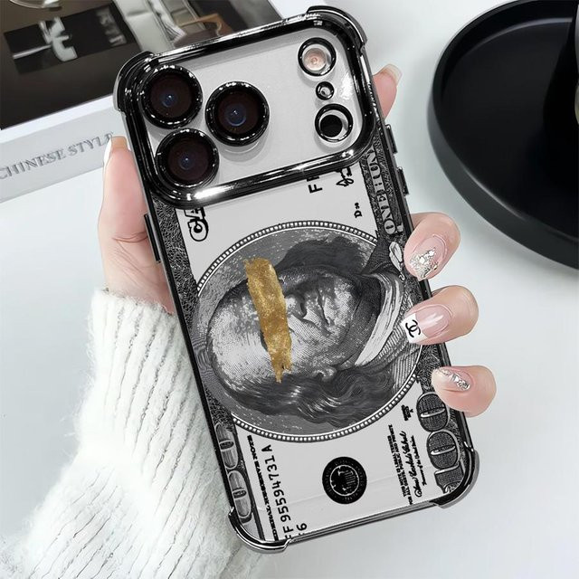 Handyhülle mit Dollar-Geld-Design für Apple iPhone 11 bis 17 Pro Max in Multicolour - Bild 1