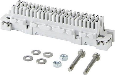 Hensel Fernmelde-Anschlussleiste LSA-Plus 10DA FK 5110 Grau - Bild 1