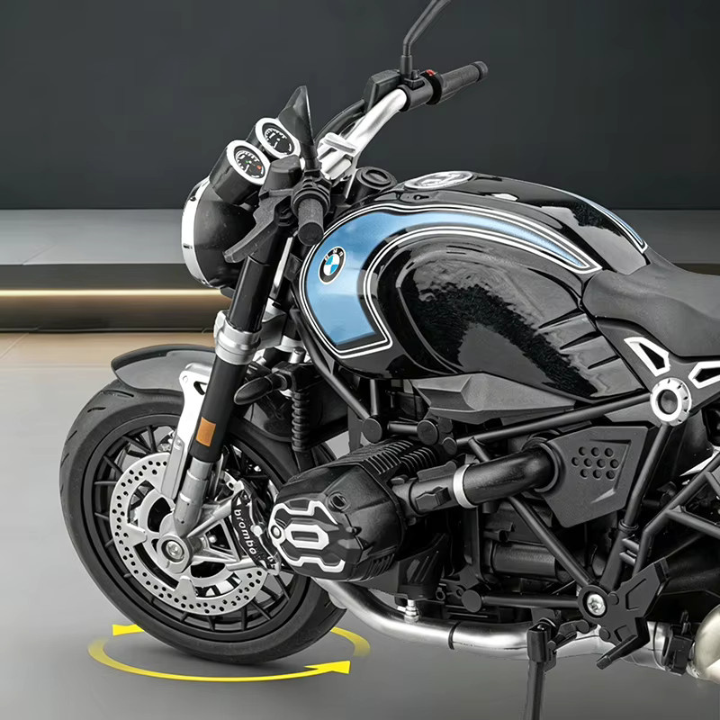 Jingyi BMW R Nine T K21 Motorradmodell, 1:9, mit Sound und Licht - Bild 2