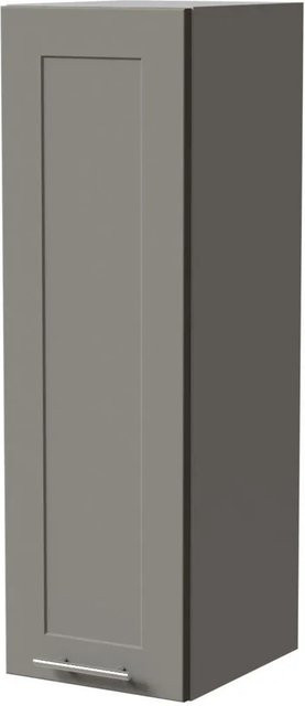 Feldmann-Wohnen Hängeschrank Oslo in Grau Matt, B/T/H: 30 x 32,5 x 96 cm - Bild 1
