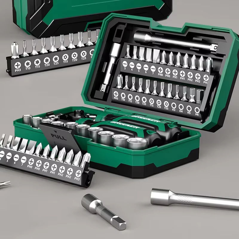 OLOEY Universal Steckschlüssel Set in Grün für Werkstatt und Garage - Bild 2