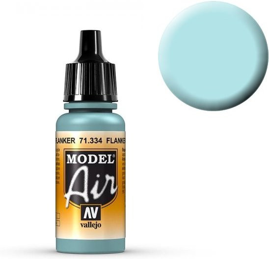 Vallejo Model Air - Flanker, Blau, Zubehör, 17 ml - Bild 1
