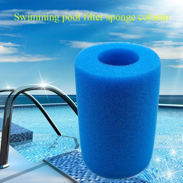 Intex Pool Filter Schwamm Blau für Typ I/II/VI/D Waschbar und Wiederverwendbar - Bild 1