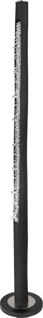Globo LED-Stehlampe Felicitas in Schwarz matt aus Holz, Metall und Acryl, Höhe: 151 cm, Breite: 23 cm - Bild 2