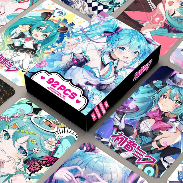 Hatsune Miku Anime Lomo Karte, Kartenspiel, 92-teiliges Set - Bild 1