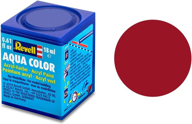 Revell Aqua-Farbe Karmin-Rot, matt, 18ml - Bild 3