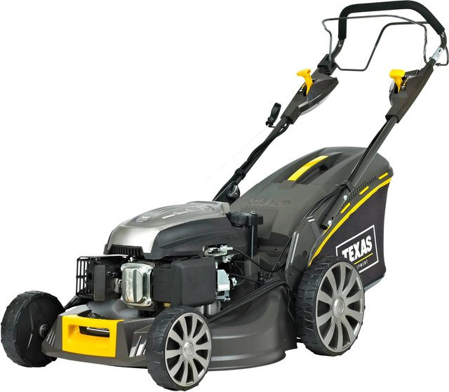 Texas Benzin-Rasenmäher Premium 5370TR-WE 4 in 1 mit Mulchfunktion in Schwarz mit 53 cm Schnittbreite für bis zu 2000 m² - Bild 1