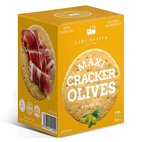 Lady Joseph Cracker mit grünen Oliven 150 g - Bild 1