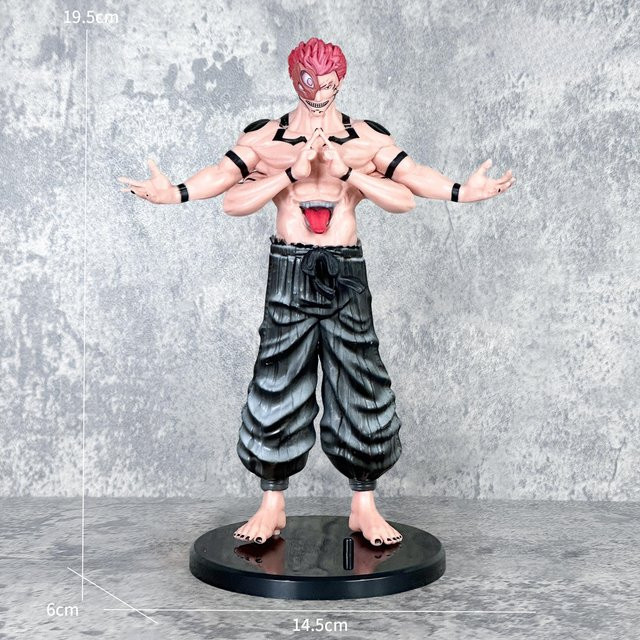 Jujutsu Kaisen Ryomen Sukuna Actionfigur, weiß, ab 14 Jahren - Bild 1