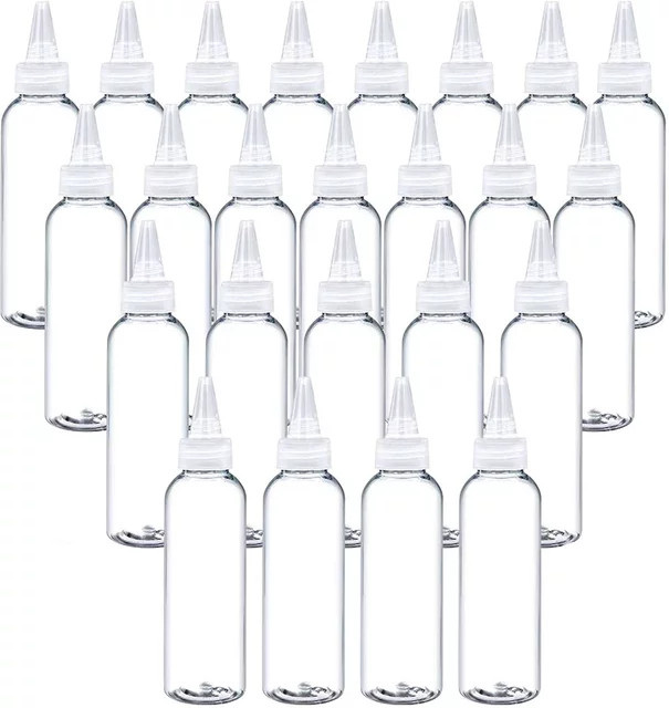 SZCJMYKJ Transparente Squeezable Nadel Flaschen, 10 Stück - Bild 1