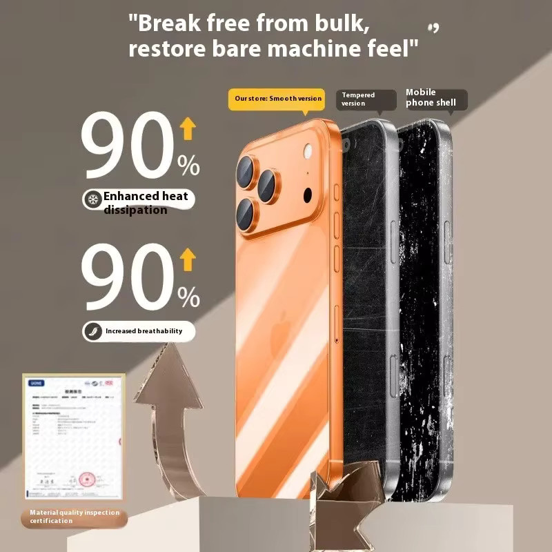 3er-Pack HD Hydrogel Displayschutz Folie Transparent für Apple iPhone 17 Pro Max und iPhone 17 Pro - Bild 6