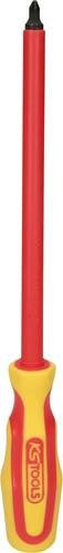 KS Tools ERGOTORQUE VDE PZ-Schraubendreher PZ2 in Rot mit 315 mm Länge - Bild 1