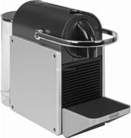 De'Longhi Nespresso Pixie EN127.S Kapselmaschine in Silber und Schwarz - Bild 1