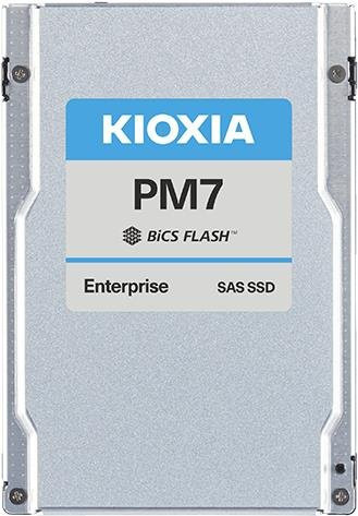 KIOXIA PM7-R Series KPM7VRUG7T68 Enterprise SSD Read Intensive, 7680 GB, SAS 24Gb/s, 2,5 Zoll, Self-Encrypting Drive (SED) - Bild 1