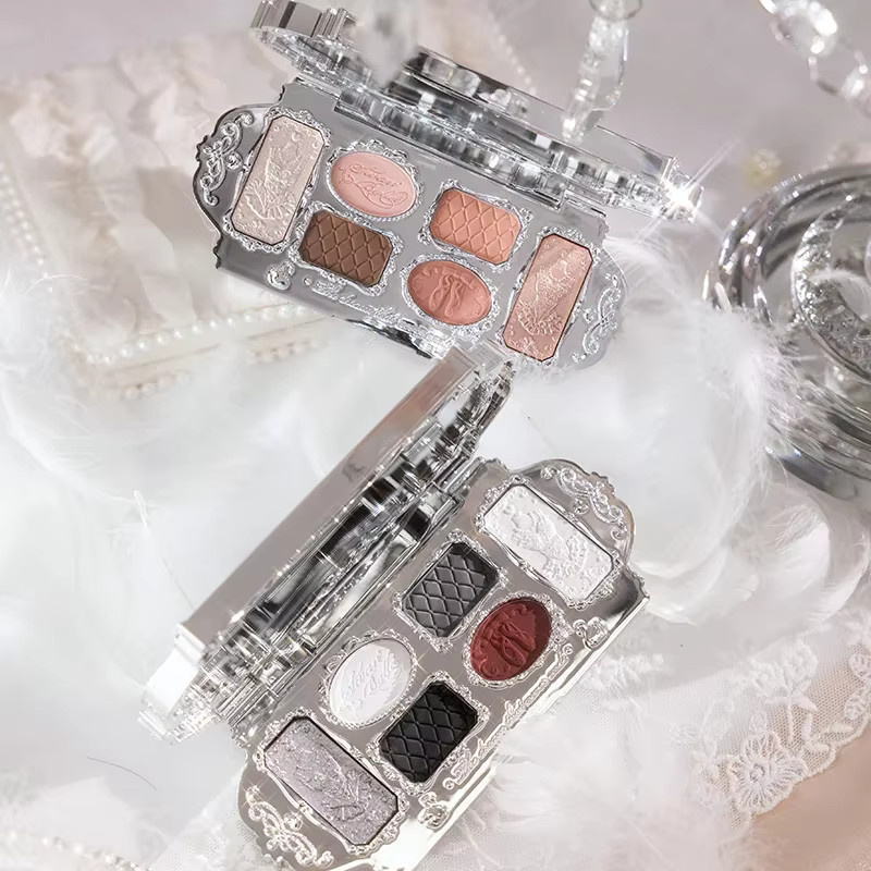 Flower Knows Swan Ballet Lidschatten-Palette, Natural Nude, Matte & Shimmer - Bild 1