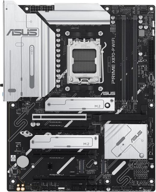 Asus PRIME X870-P WIFI ATX Mainboard mit AMD AM5 Sockel, DDR5, Wi-Fi 7, Bluetooth und 2,5 Gigabit LAN - Bild 1