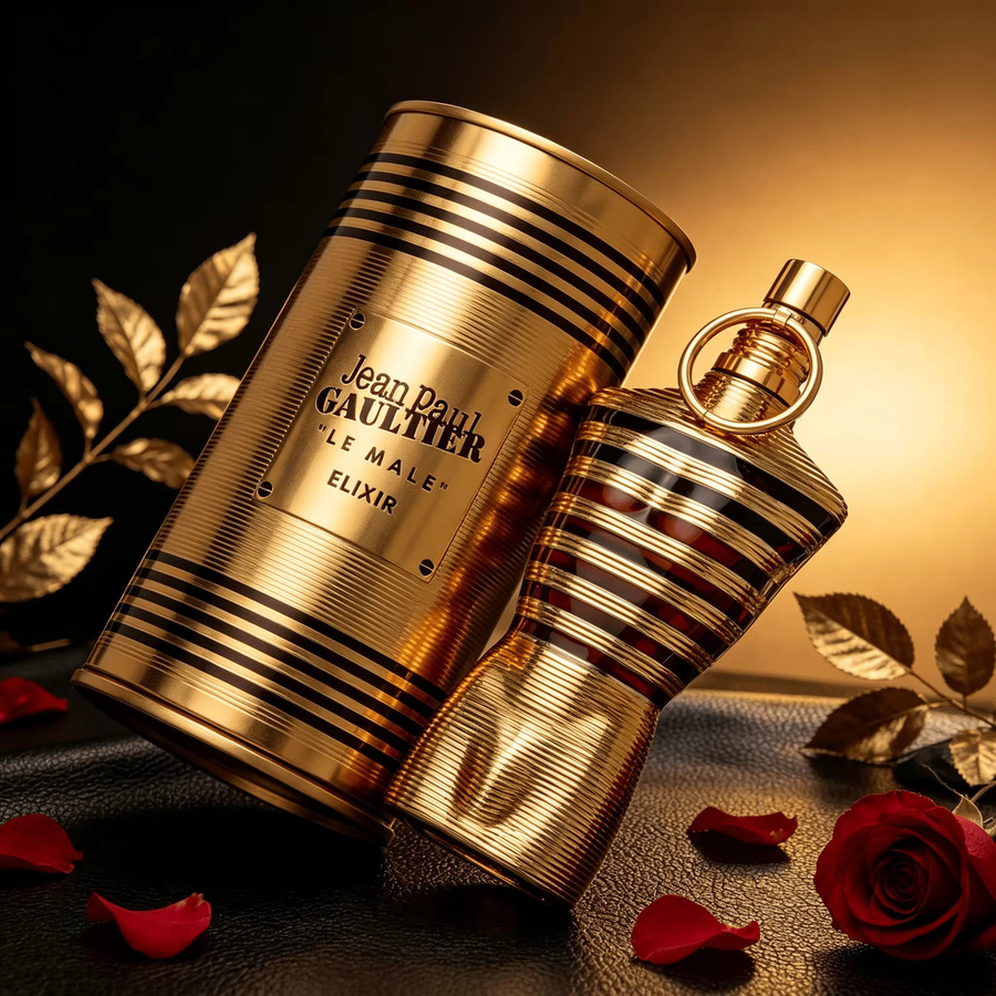 Jean Paul Gaultier Le Male Elixir Eau de Cologne, 125 ml, Herren, Holzig, Lavendel, Tonkabohne, Amber - Bild 3