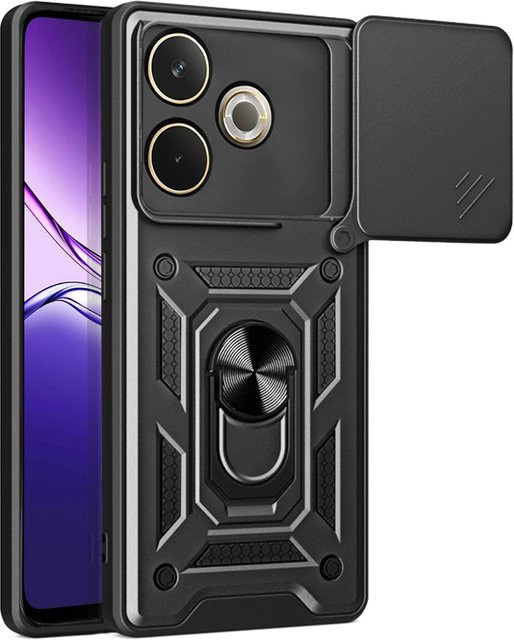 Techsuit CamShield Schutzhülle für Oppo A5 Pro 4G und Oppo A5 Pro in Schwarz - Bild 1
