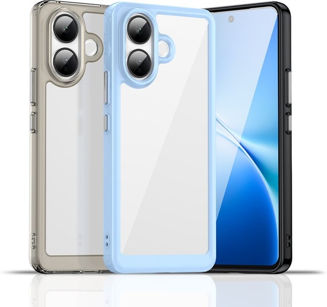 Stoßfeste TPU-Schutzhülle für Vivo V60 Lite, V40 5G und V50E Lite in Transparent und Bunt - Bild 1
